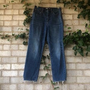 Madewell the perfect vintage crop jean